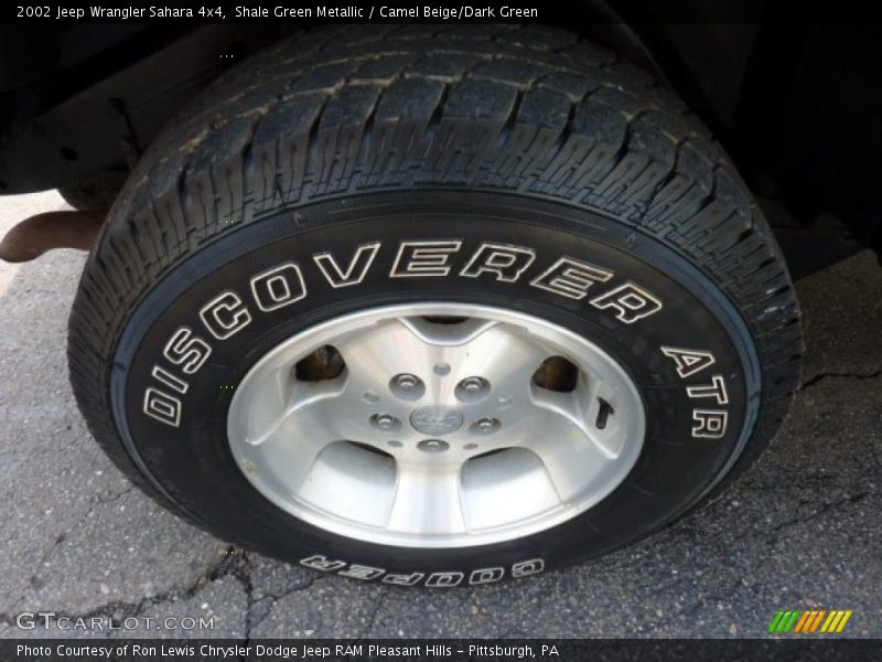  2002 Wrangler Sahara 4x4 Wheel
