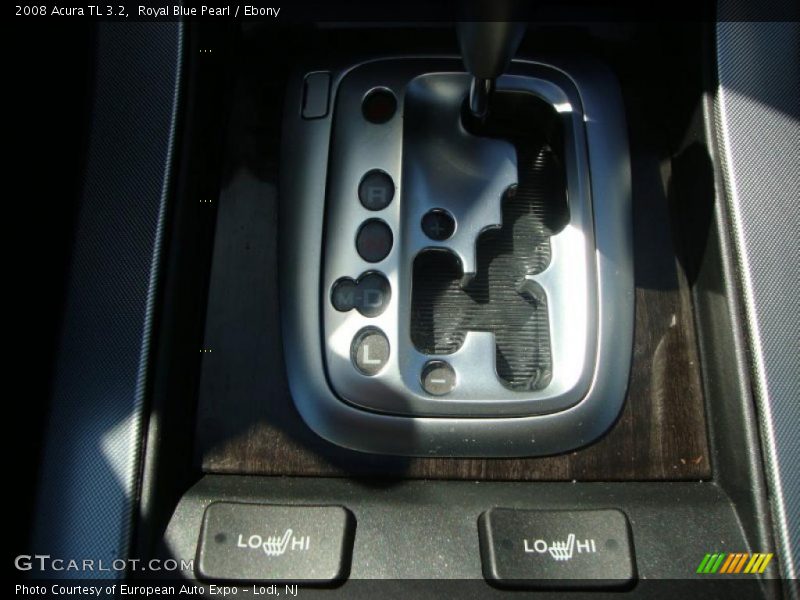 Royal Blue Pearl / Ebony 2008 Acura TL 3.2