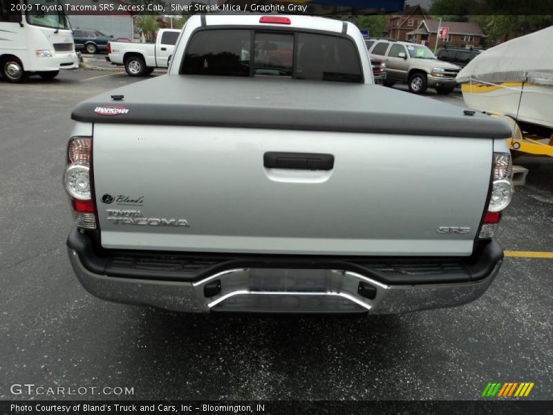Silver Streak Mica / Graphite Gray 2009 Toyota Tacoma SR5 Access Cab