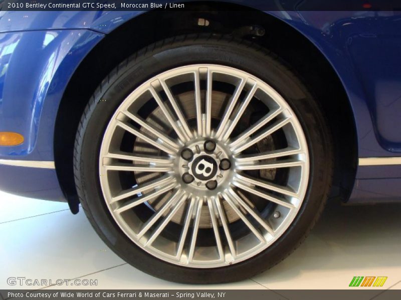  2010 Continental GTC Speed Wheel