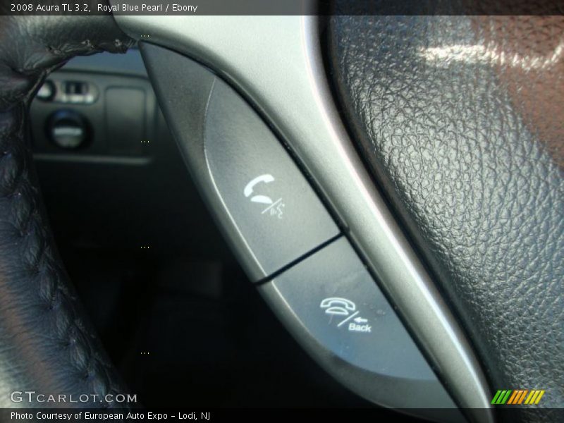 Royal Blue Pearl / Ebony 2008 Acura TL 3.2