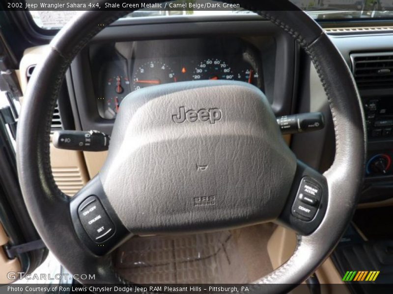  2002 Wrangler Sahara 4x4 Steering Wheel
