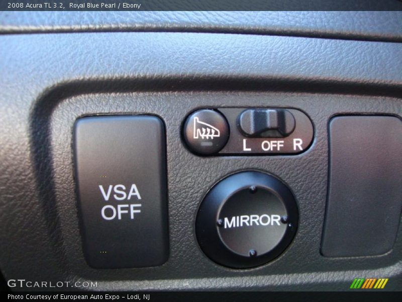 Royal Blue Pearl / Ebony 2008 Acura TL 3.2