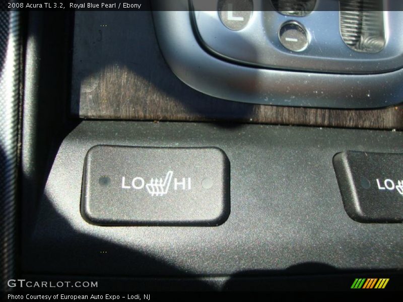 Royal Blue Pearl / Ebony 2008 Acura TL 3.2