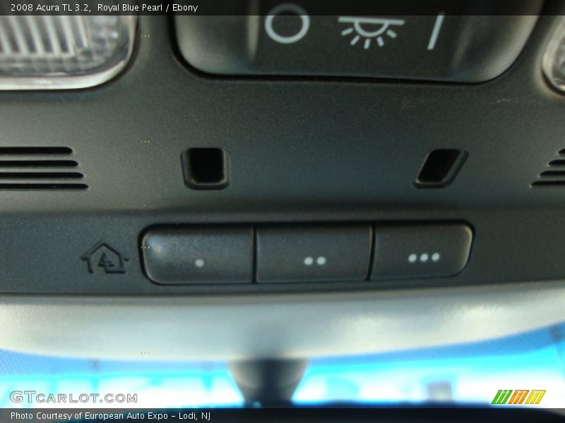 Royal Blue Pearl / Ebony 2008 Acura TL 3.2