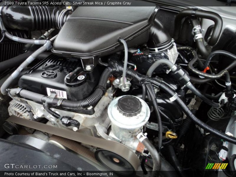Silver Streak Mica / Graphite Gray 2009 Toyota Tacoma SR5 Access Cab
