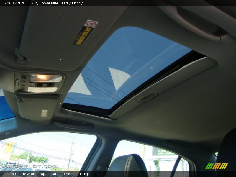 Royal Blue Pearl / Ebony 2008 Acura TL 3.2