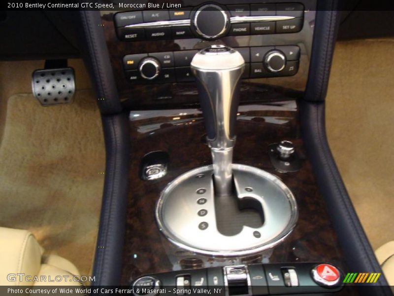  2010 Continental GTC Speed 6 Speed Automatic Shifter