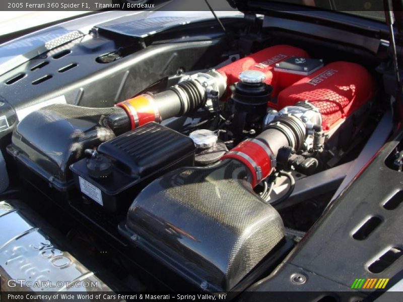  2005 360 Spider F1 Engine - 3.6 Liter DOHC 40-Valve V8