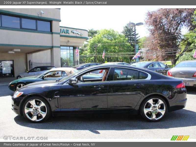  2009 XF Supercharged Midnight  Metallic Black