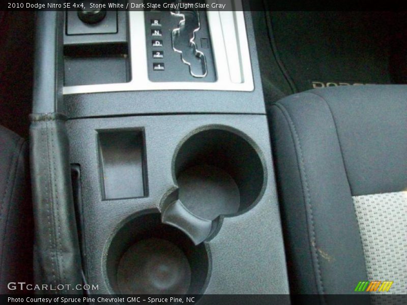 Stone White / Dark Slate Gray/Light Slate Gray 2010 Dodge Nitro SE 4x4