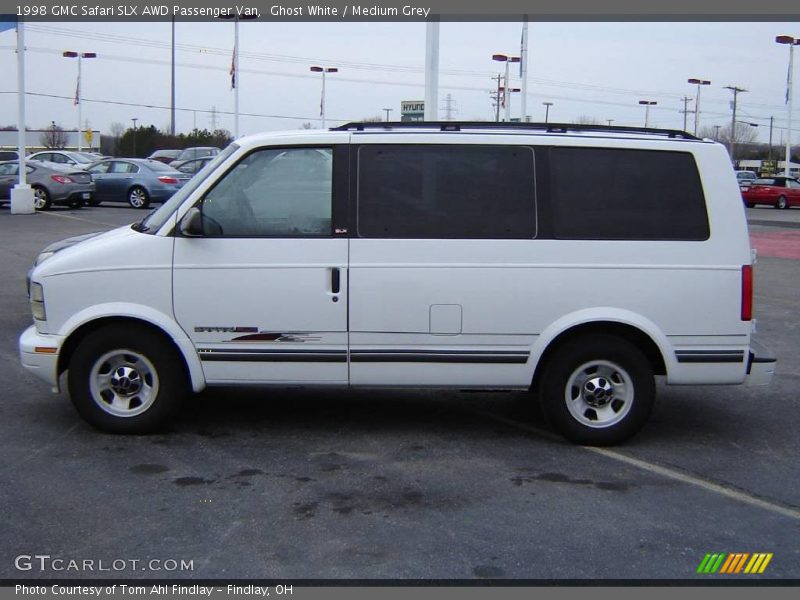 Ghost White / Medium Grey 1998 GMC Safari SLX AWD Passenger Van