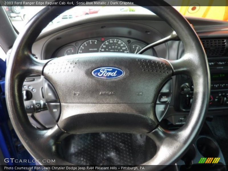  2003 Ranger Edge Regular Cab 4x4 Steering Wheel