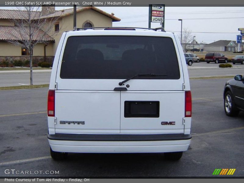 Ghost White / Medium Grey 1998 GMC Safari SLX AWD Passenger Van