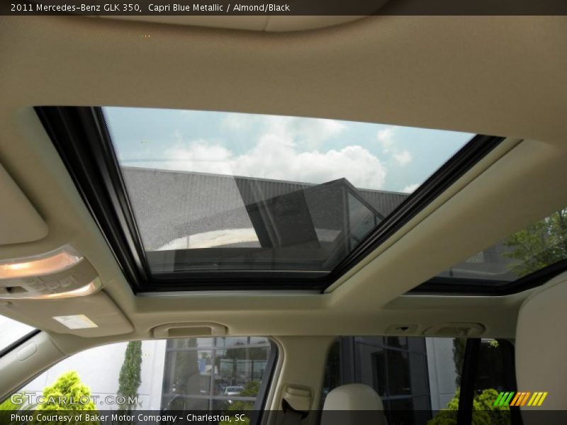 Capri Blue Metallic / Almond/Black 2011 Mercedes-Benz GLK 350