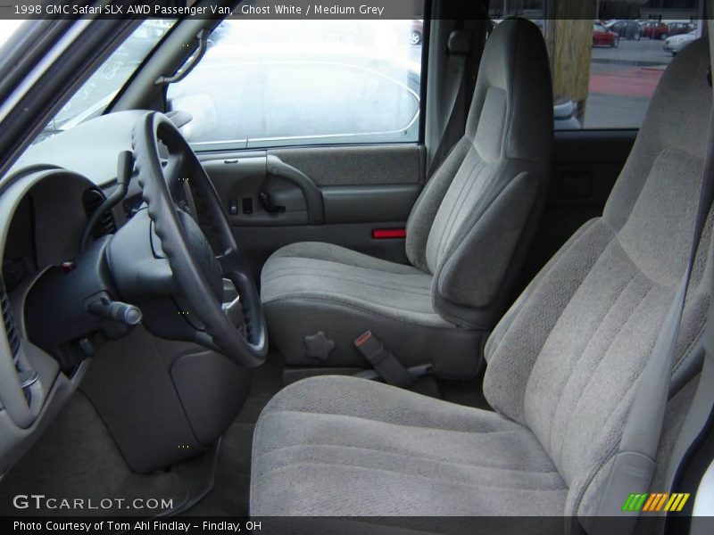 Ghost White / Medium Grey 1998 GMC Safari SLX AWD Passenger Van