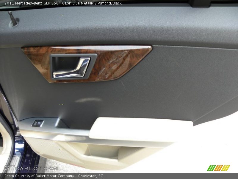 Capri Blue Metallic / Almond/Black 2011 Mercedes-Benz GLK 350