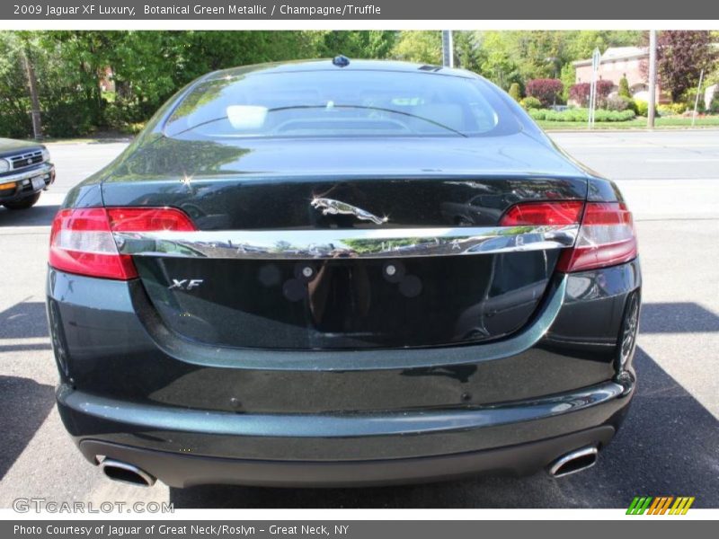 Botanical Green Metallic / Champagne/Truffle 2009 Jaguar XF Luxury