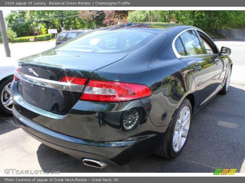 Botanical Green Metallic / Champagne/Truffle 2009 Jaguar XF Luxury
