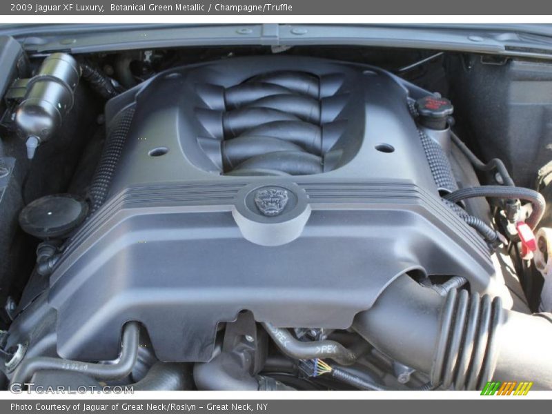 Botanical Green Metallic / Champagne/Truffle 2009 Jaguar XF Luxury