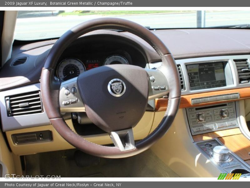 Botanical Green Metallic / Champagne/Truffle 2009 Jaguar XF Luxury