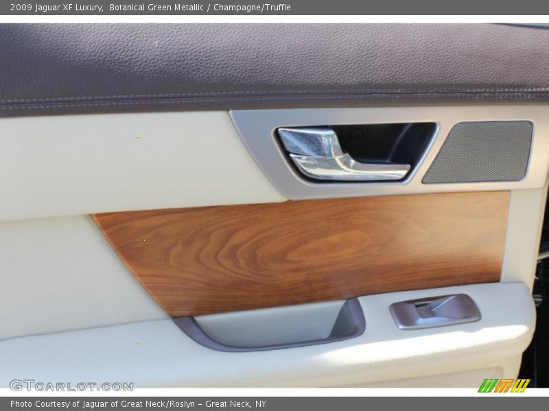 Botanical Green Metallic / Champagne/Truffle 2009 Jaguar XF Luxury