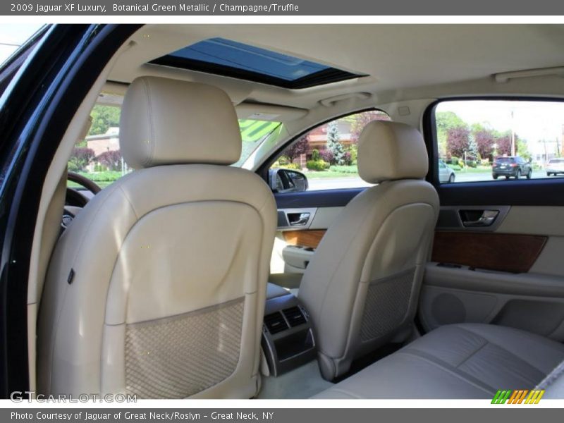 Botanical Green Metallic / Champagne/Truffle 2009 Jaguar XF Luxury