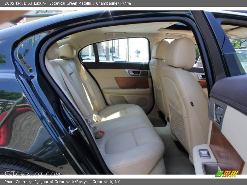 Botanical Green Metallic / Champagne/Truffle 2009 Jaguar XF Luxury