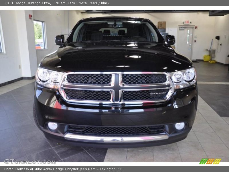 Brilliant Black Crystal Pearl / Black 2011 Dodge Durango Crew