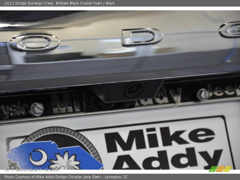 Brilliant Black Crystal Pearl / Black 2011 Dodge Durango Crew