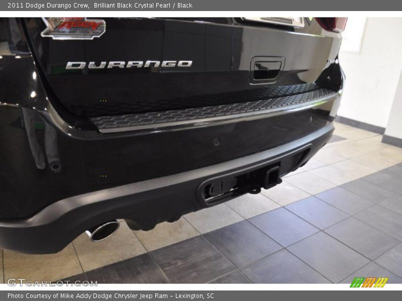 Brilliant Black Crystal Pearl / Black 2011 Dodge Durango Crew