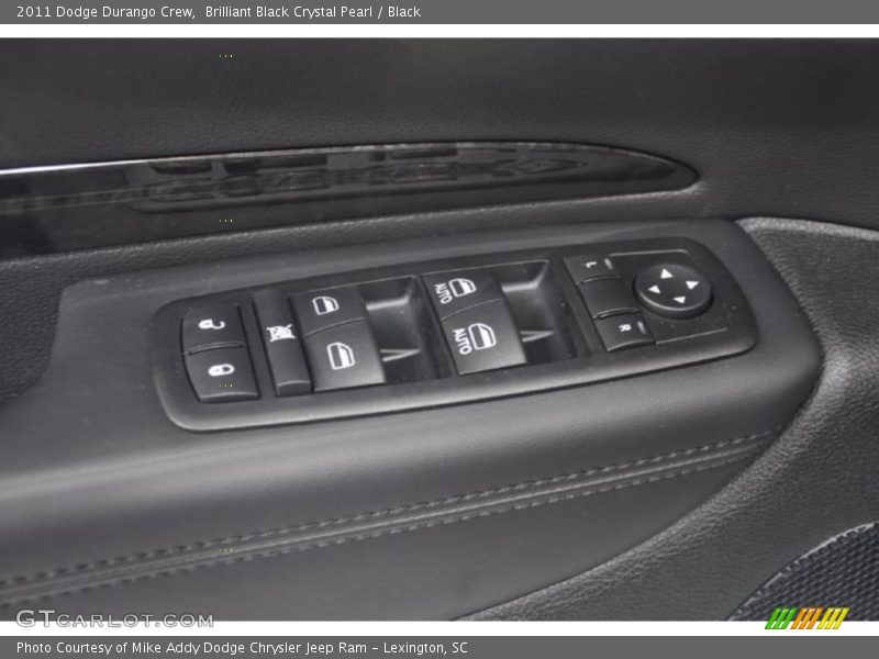 Brilliant Black Crystal Pearl / Black 2011 Dodge Durango Crew