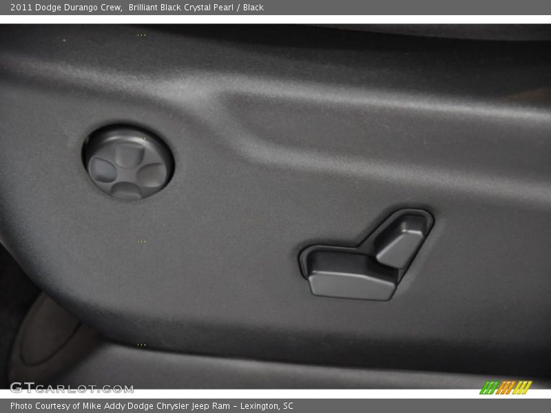 Brilliant Black Crystal Pearl / Black 2011 Dodge Durango Crew