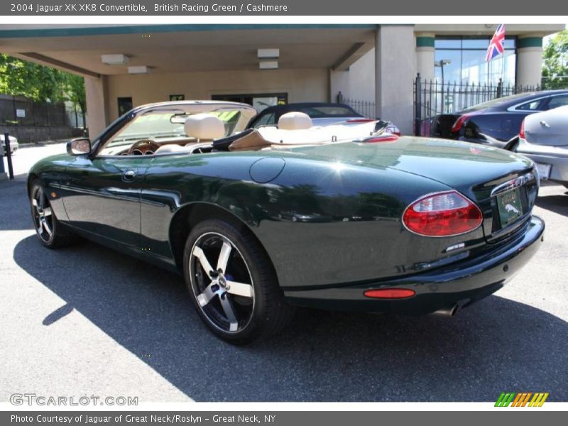 British Racing Green / Cashmere 2004 Jaguar XK XK8 Convertible
