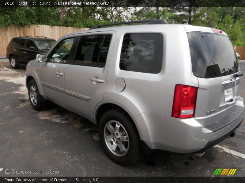 Alabaster Silver Metallic / Gray 2010 Honda Pilot Touring