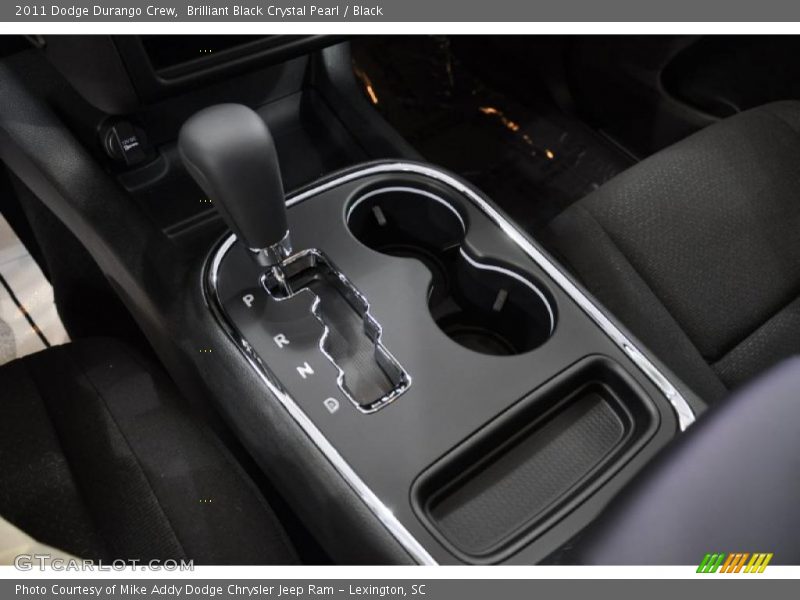 Brilliant Black Crystal Pearl / Black 2011 Dodge Durango Crew
