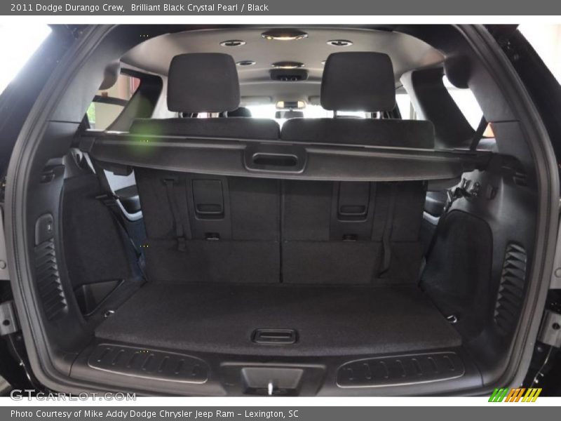Brilliant Black Crystal Pearl / Black 2011 Dodge Durango Crew