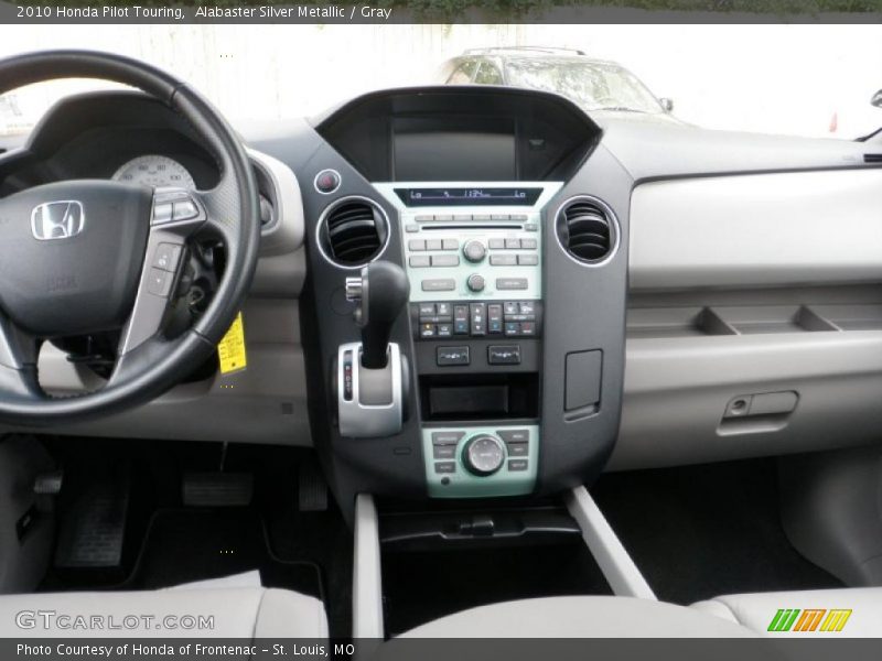 Alabaster Silver Metallic / Gray 2010 Honda Pilot Touring