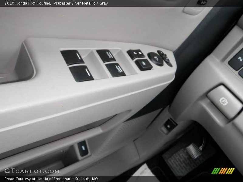 Alabaster Silver Metallic / Gray 2010 Honda Pilot Touring