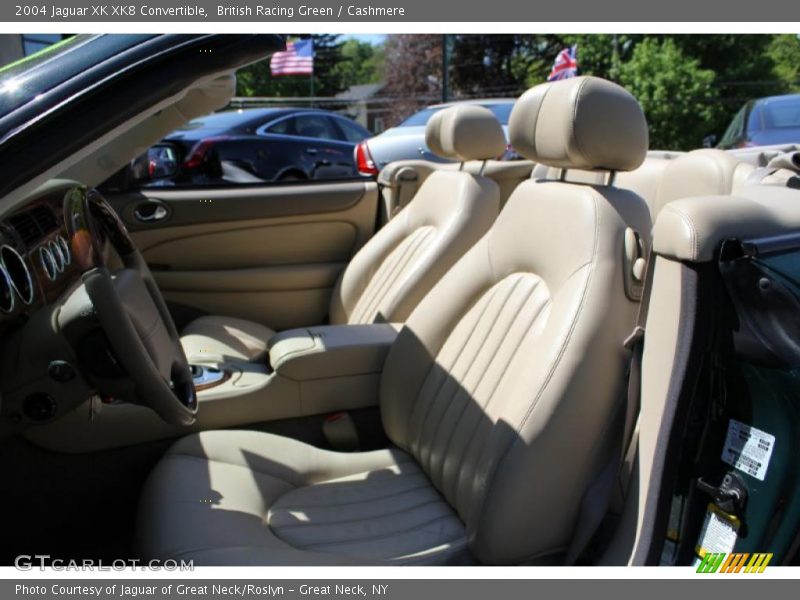 British Racing Green / Cashmere 2004 Jaguar XK XK8 Convertible
