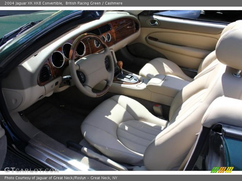 British Racing Green / Cashmere 2004 Jaguar XK XK8 Convertible
