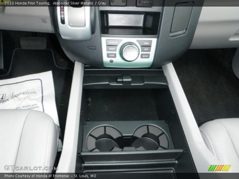 Alabaster Silver Metallic / Gray 2010 Honda Pilot Touring