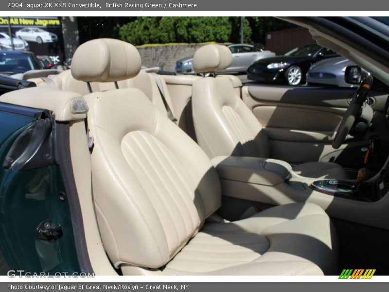 British Racing Green / Cashmere 2004 Jaguar XK XK8 Convertible