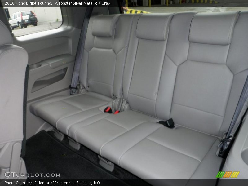 Alabaster Silver Metallic / Gray 2010 Honda Pilot Touring