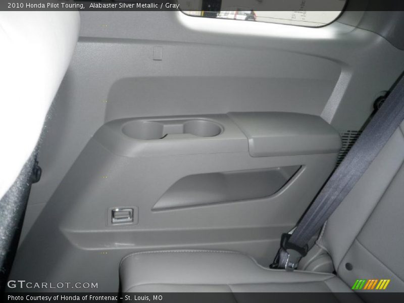 Alabaster Silver Metallic / Gray 2010 Honda Pilot Touring