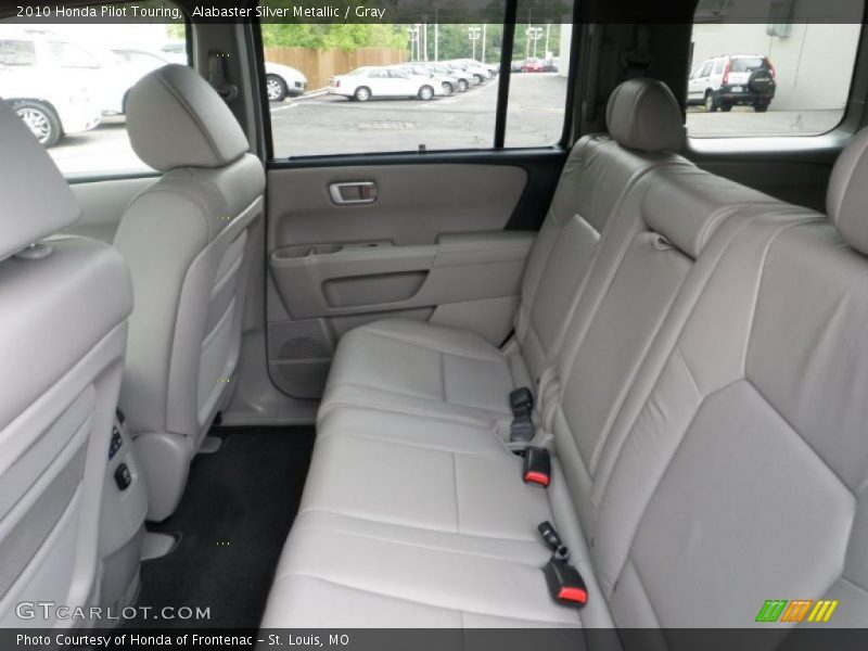 Alabaster Silver Metallic / Gray 2010 Honda Pilot Touring