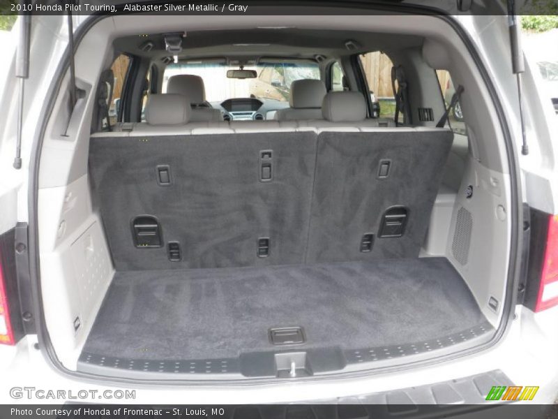 Alabaster Silver Metallic / Gray 2010 Honda Pilot Touring