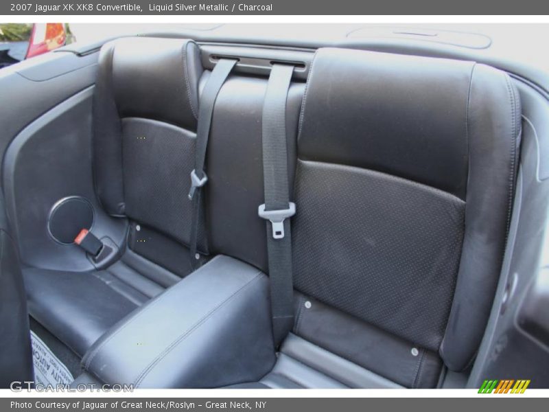 Liquid Silver Metallic / Charcoal 2007 Jaguar XK XK8 Convertible