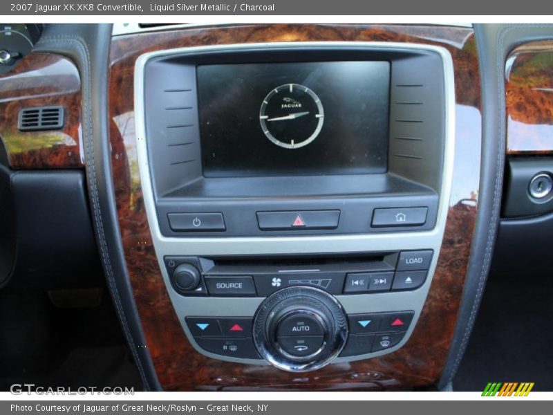 Liquid Silver Metallic / Charcoal 2007 Jaguar XK XK8 Convertible