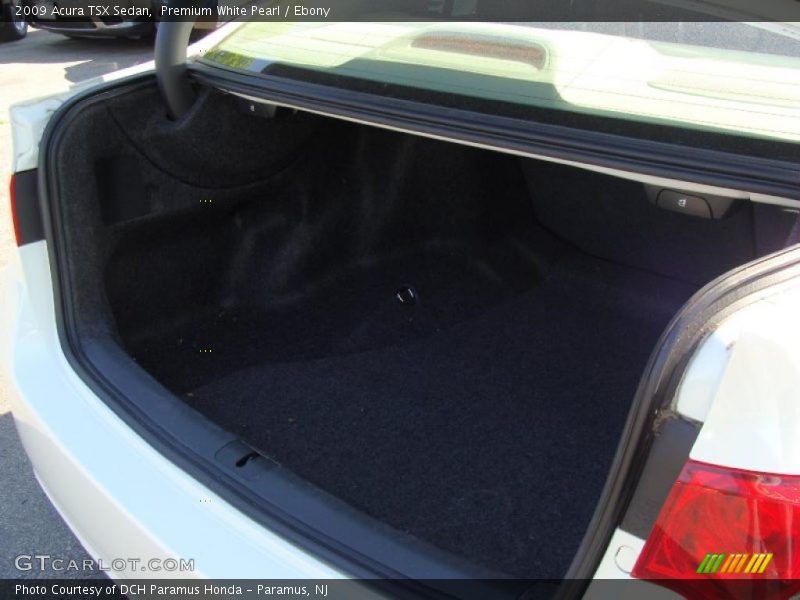Premium White Pearl / Ebony 2009 Acura TSX Sedan